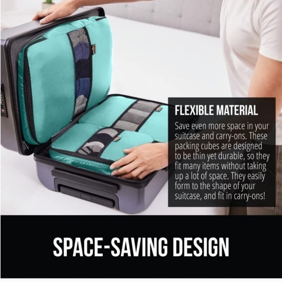 GORILLA GRIP 6 Set Packing Cubes - Picture 4 of 11